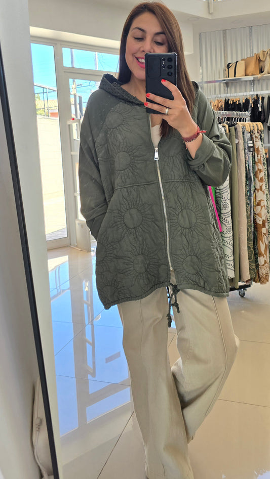 Chaqueta Verde musgo