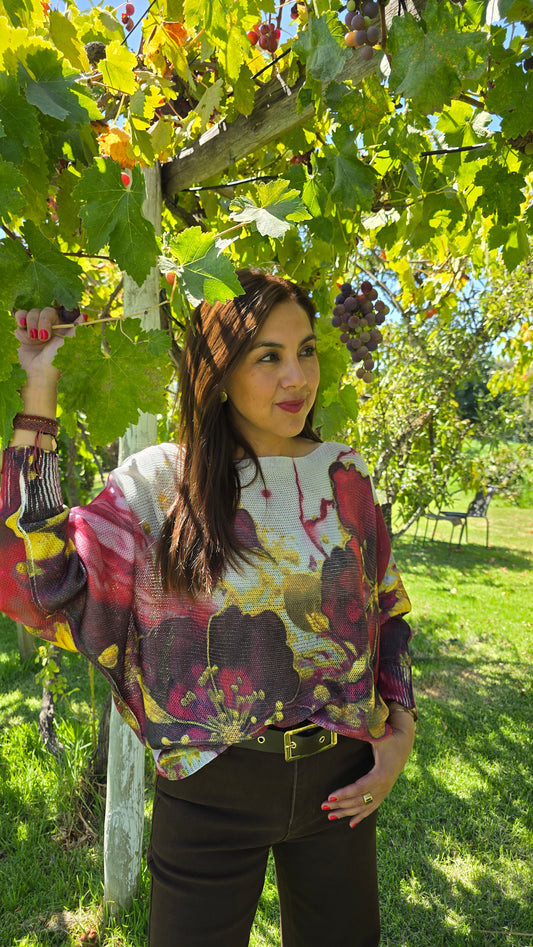 Sweater Italiano Bella Rosa