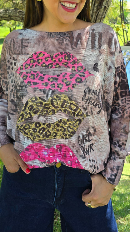 Sweater Italiano Dolce Rosa