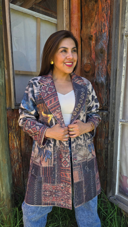 Abrigo de Lanilla Venezia