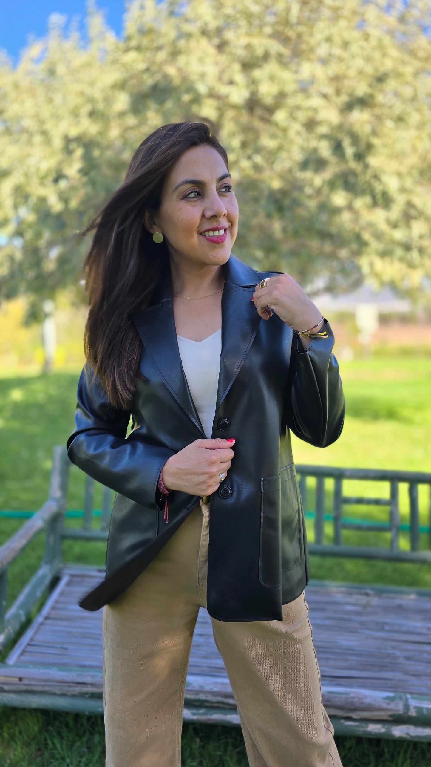Blazer ecocuero