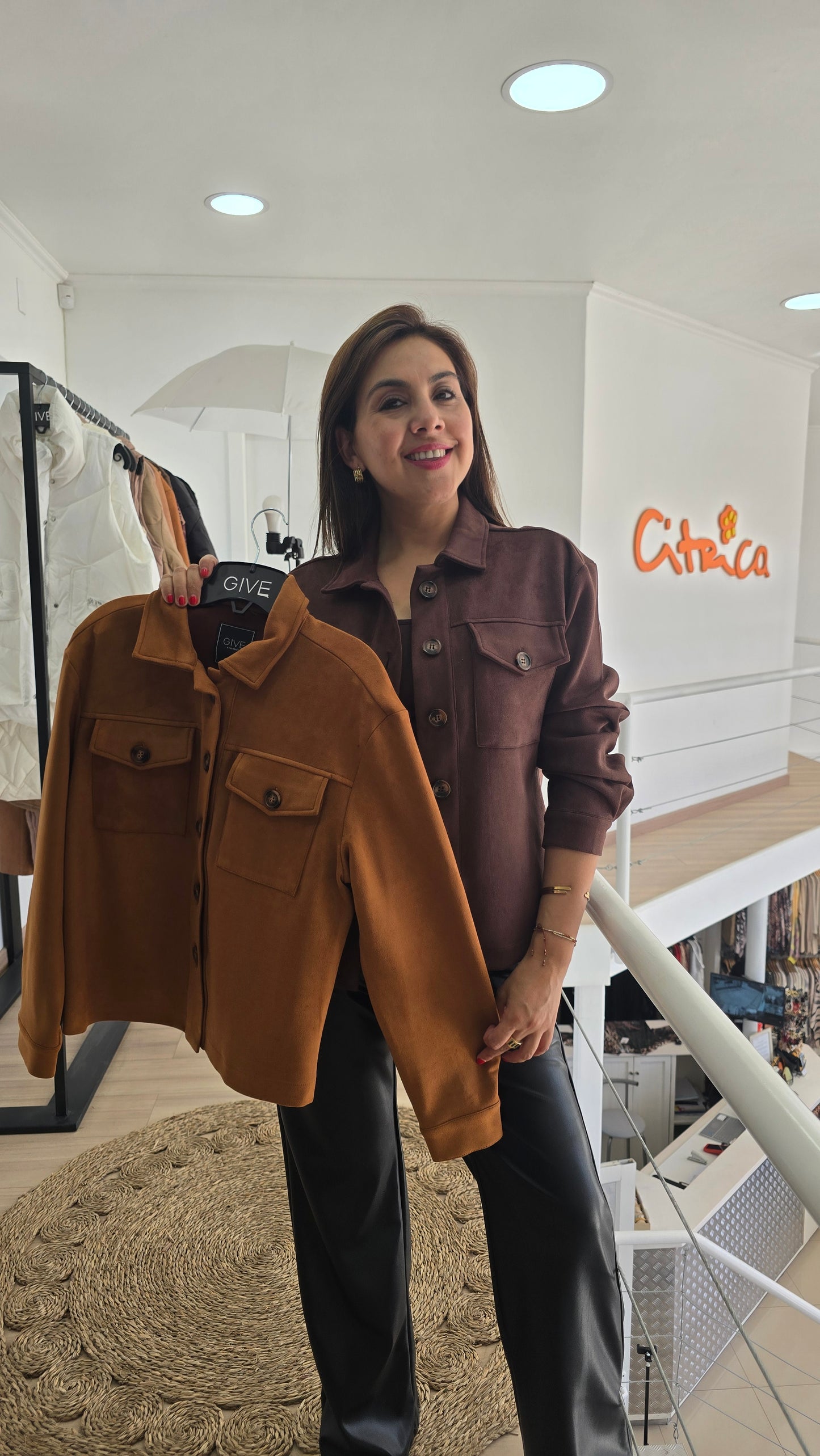 Chaqueta Gamuza Premium