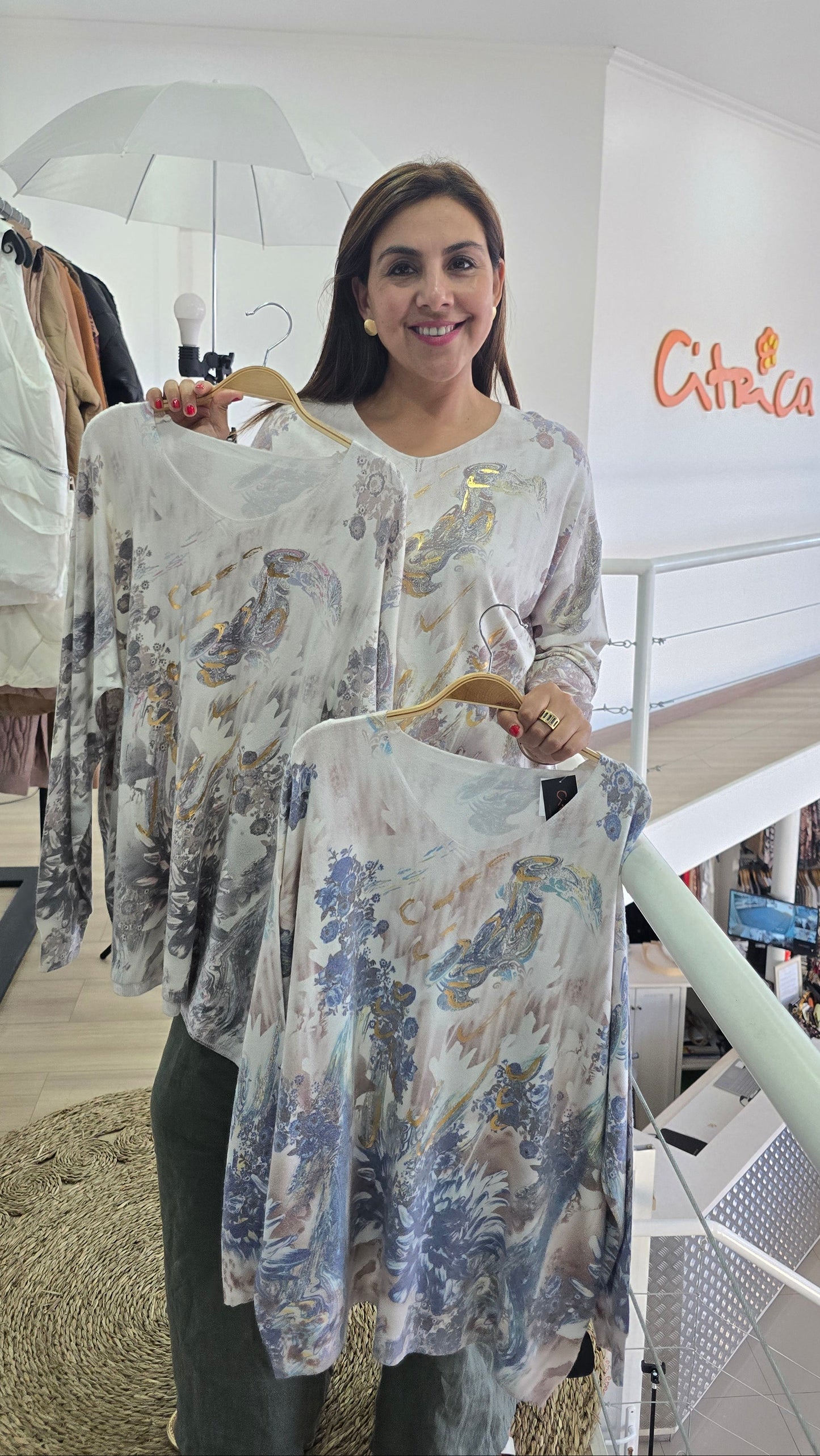 Sweater Floral Colores