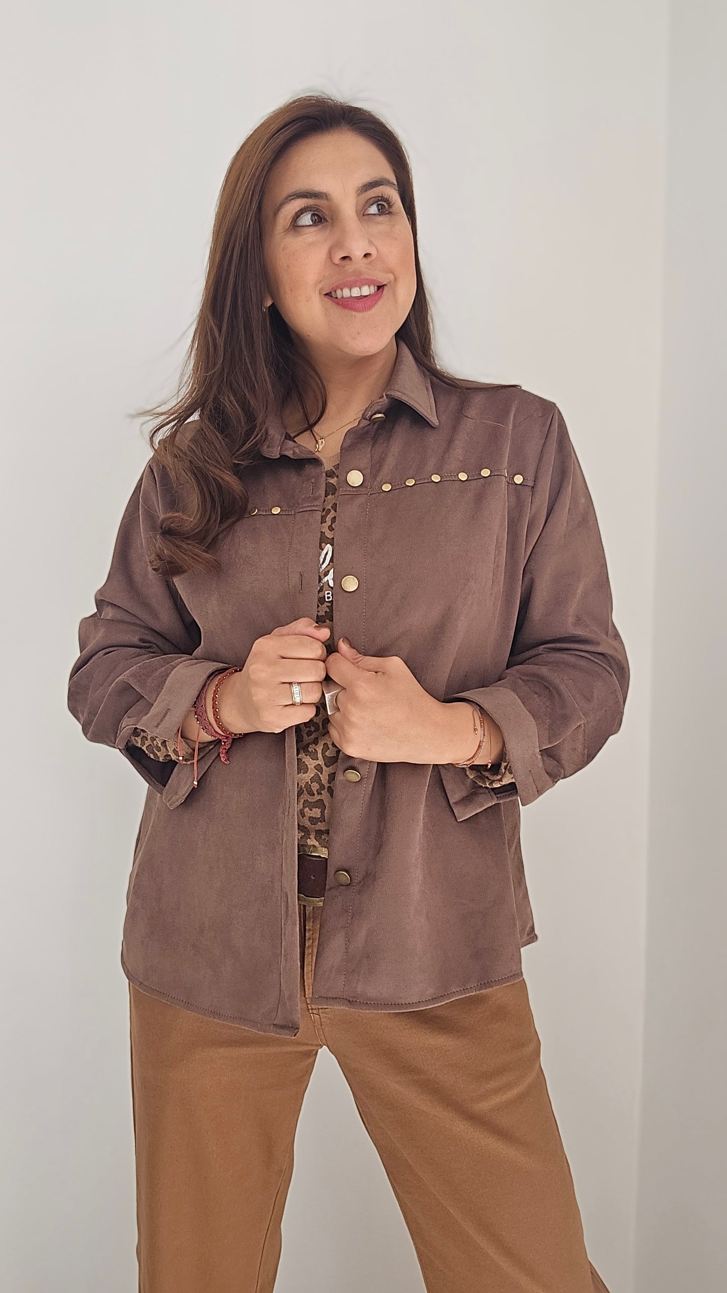 Chaqueta gamuza Andy