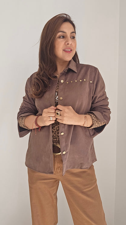 Chaqueta gamuza Andy