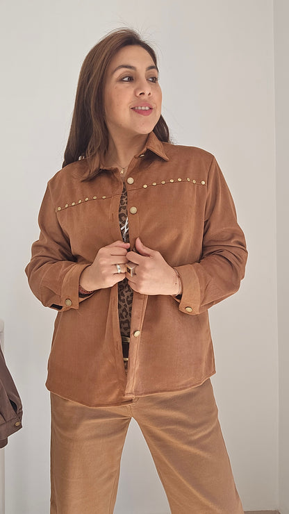 Chaqueta gamuza Andy