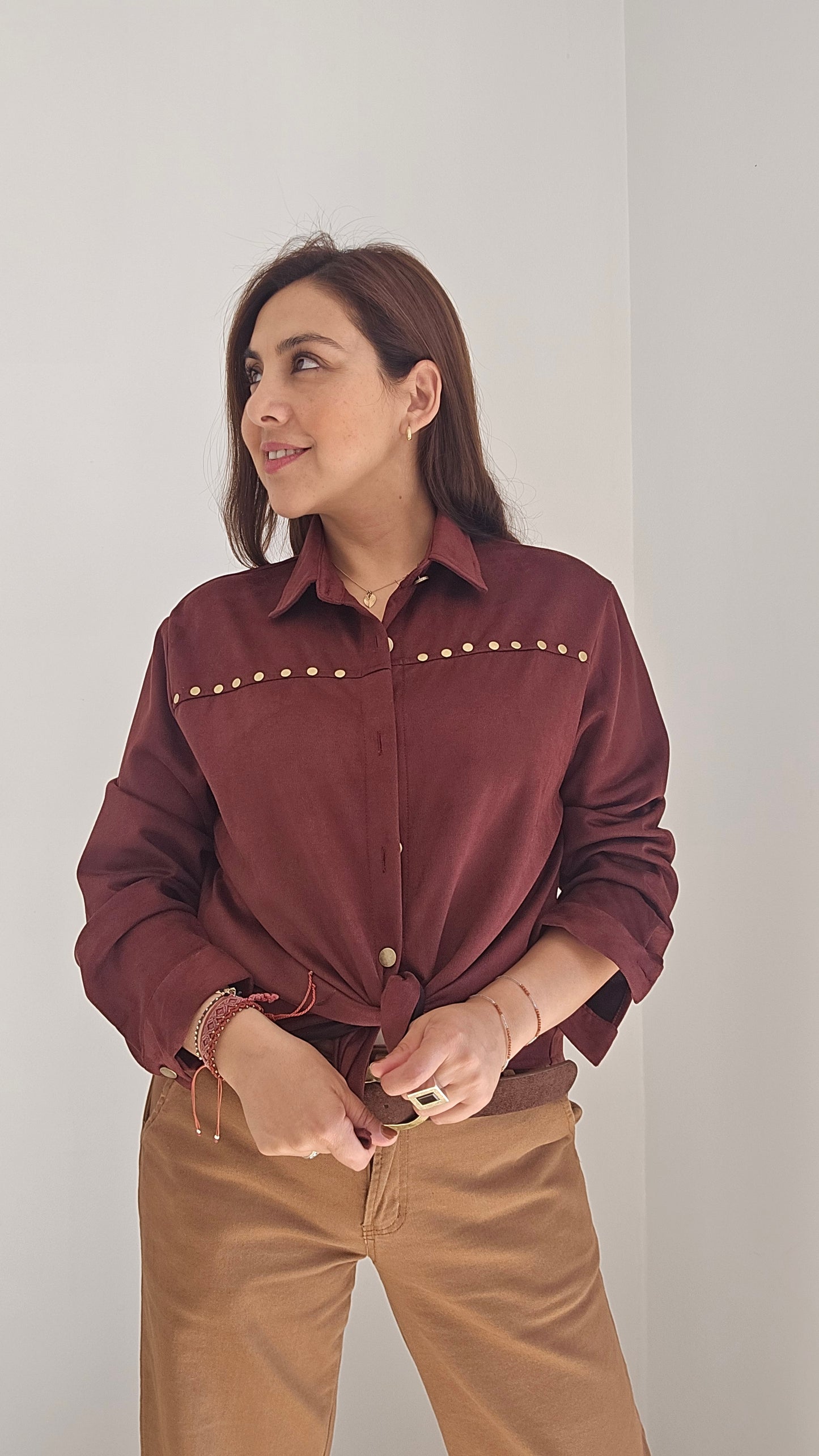 Chaqueta gamuza Andy