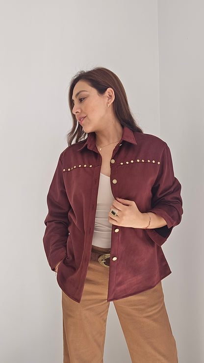 Chaqueta gamuza Andy