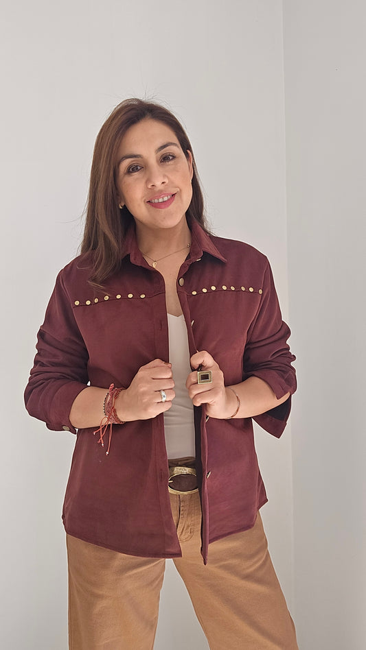 Chaqueta gamuza Andy