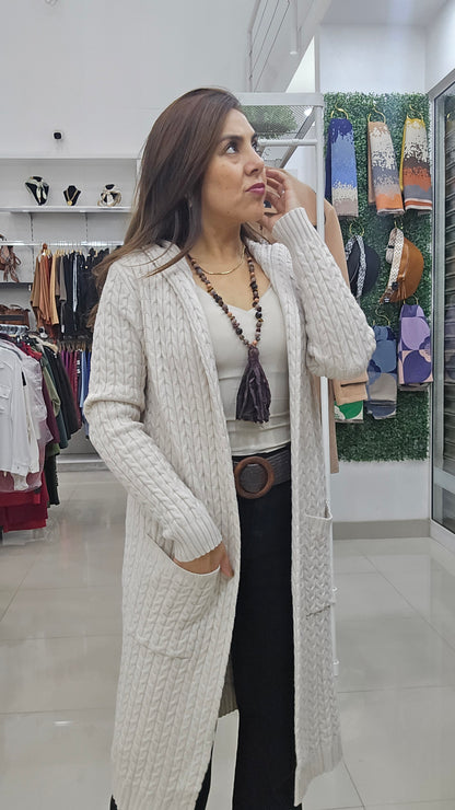 Tapado diseño trenzas