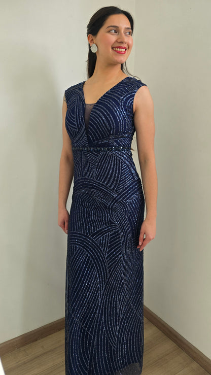 Vestido de Fiesta Escarcha