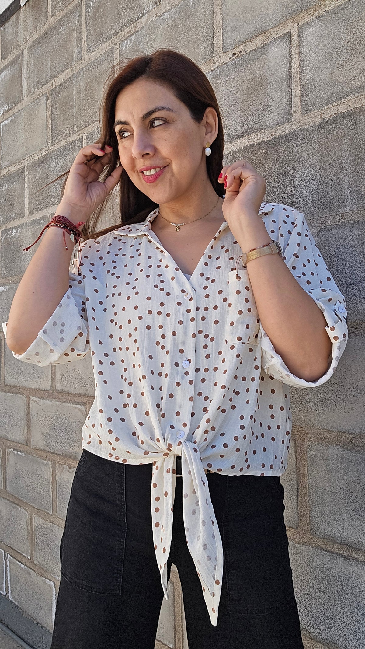 Blusa Lunares